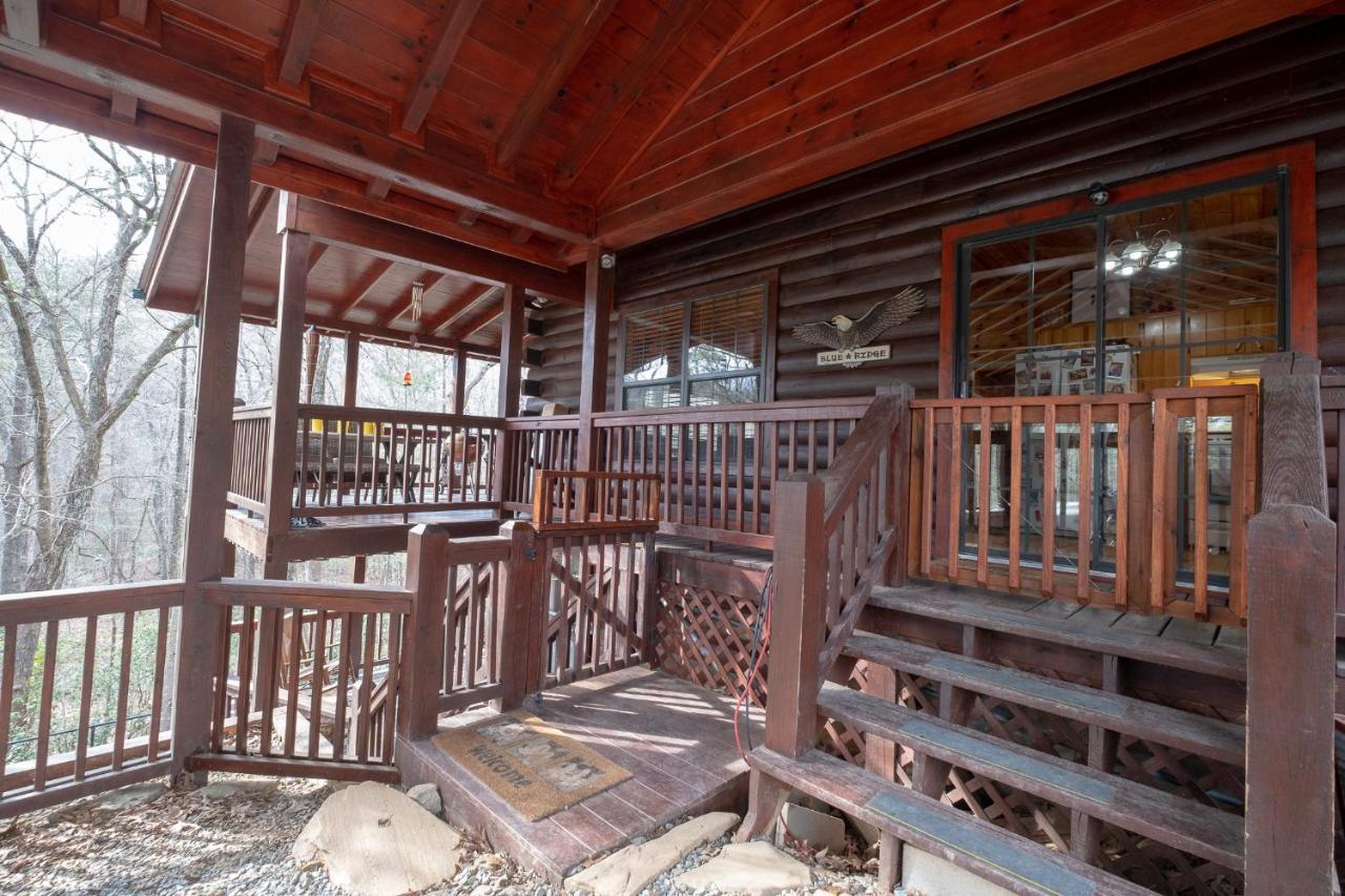 Willa Three Dog Night - Pet-Friendly Cabin With Hot Tub Blue Ridge Zewnętrze zdjęcie