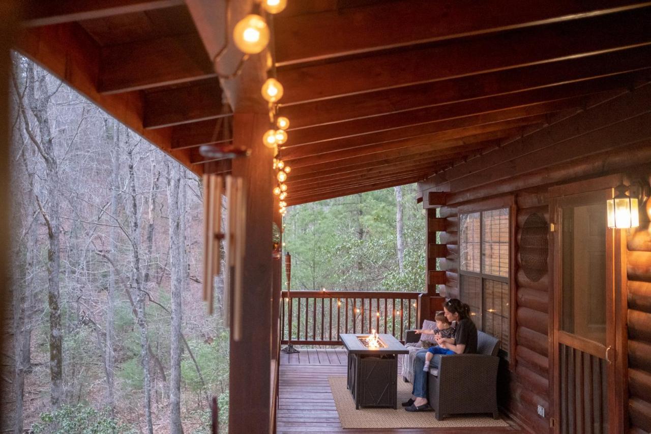 Willa Three Dog Night - Pet-Friendly Cabin With Hot Tub Blue Ridge Zewnętrze zdjęcie