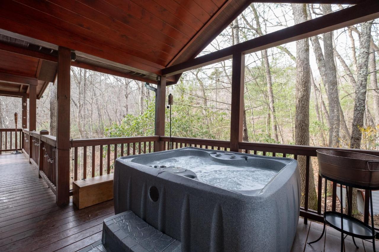 Willa Three Dog Night - Pet-Friendly Cabin With Hot Tub Blue Ridge Zewnętrze zdjęcie