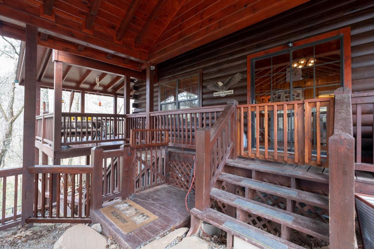 Willa Three Dog Night - Pet-Friendly Cabin With Hot Tub Blue Ridge Zewnętrze zdjęcie